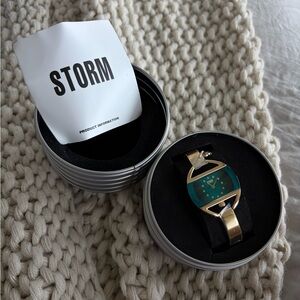 Storm Gold-Teal Watch